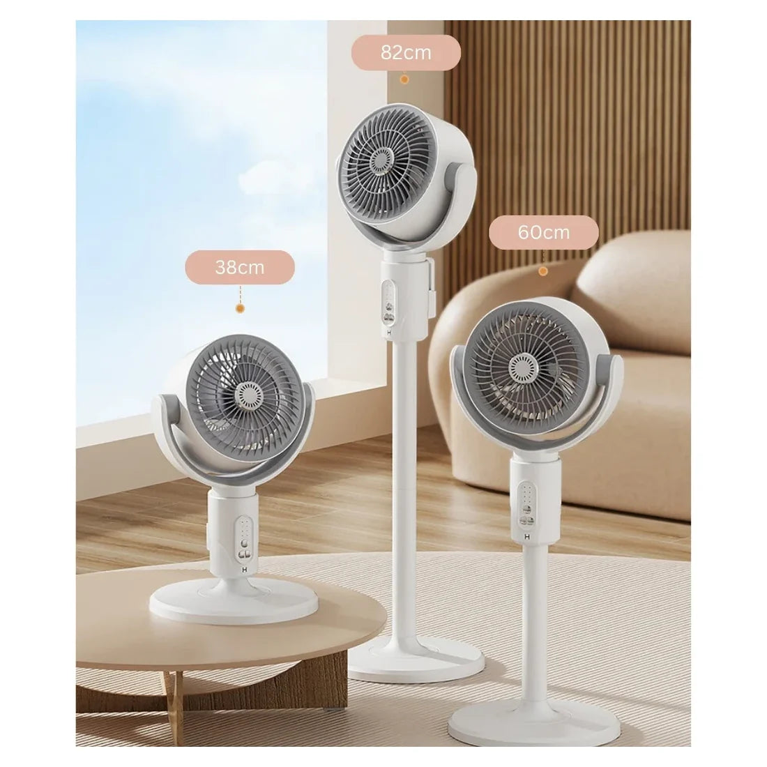 3 u 1 Pametan Ventilator sa Tajmerom