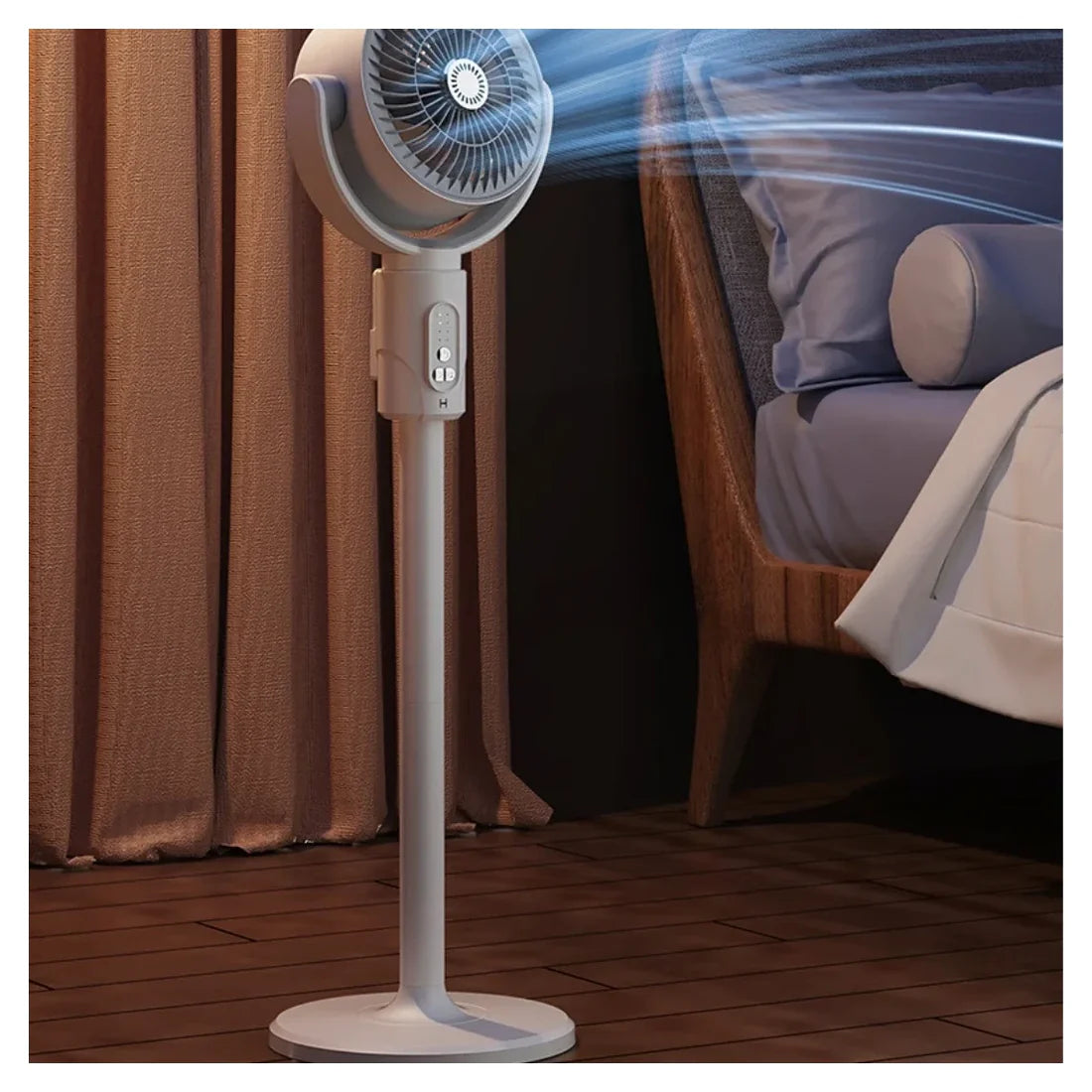 3 u 1 Pametan Ventilator sa Tajmerom