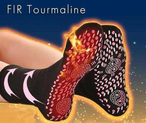 Samogrijajuće Turmalinske Čarape 1+1 GRATIS!