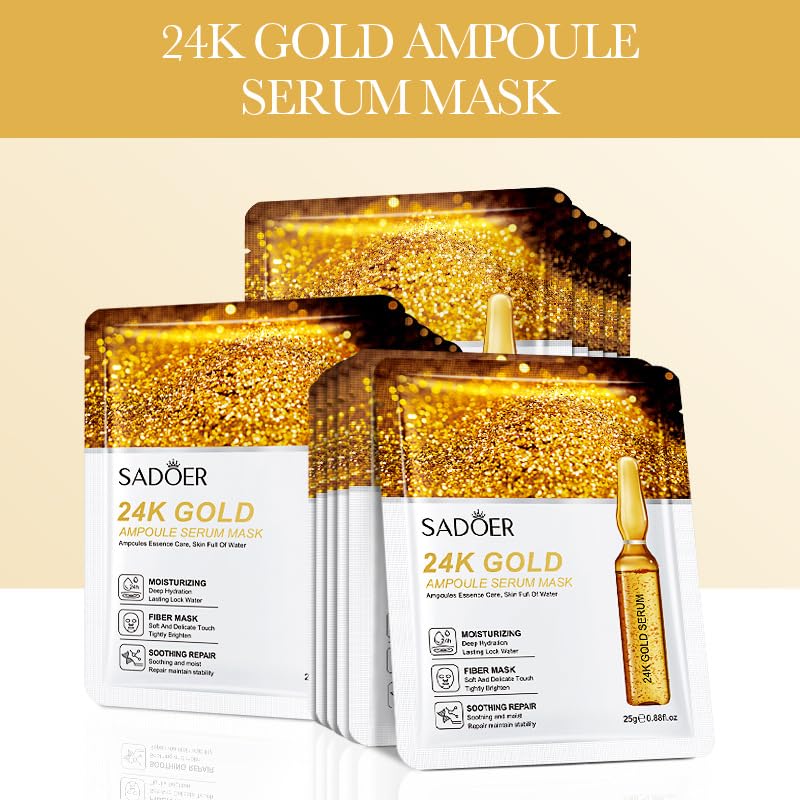 24K Zlatni Ampula Serum za Hidrataciju Kože