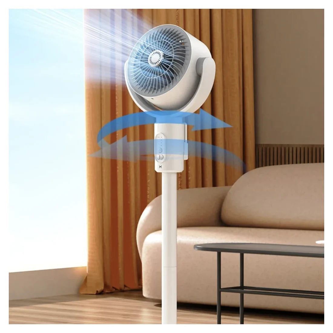 3 u 1 Pametan Ventilator sa Tajmerom
