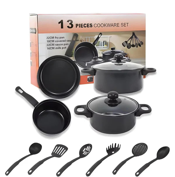 Set Posuđa + Silikonski Pribor