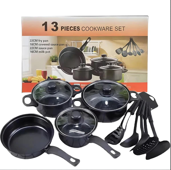 Set Posuđa + Silikonski Pribor
