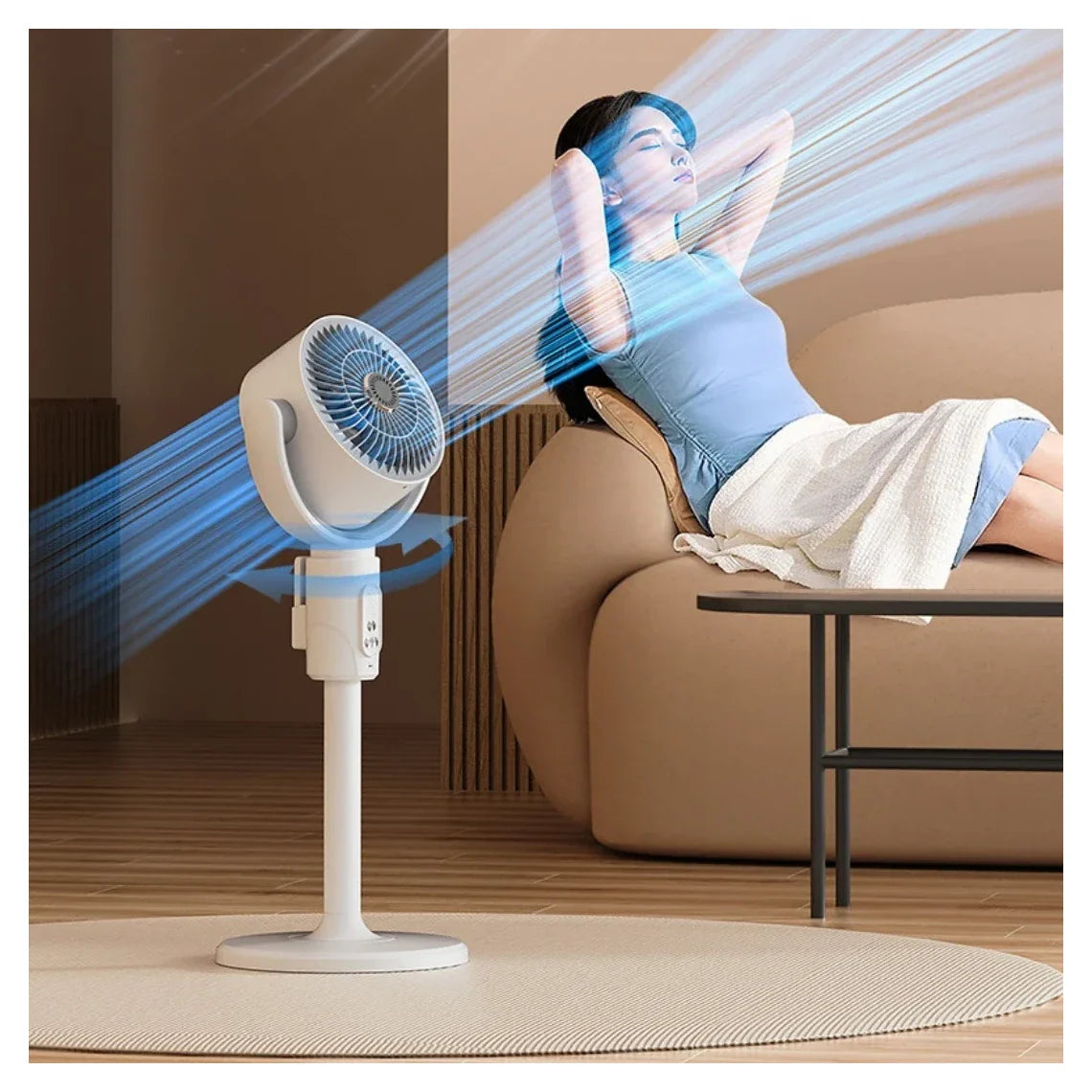 3 u 1 Pametan Ventilator sa Tajmerom