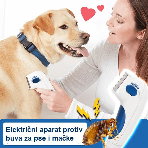 Flea Doctor Električni Češalj Protiv Buva za Ljubimce