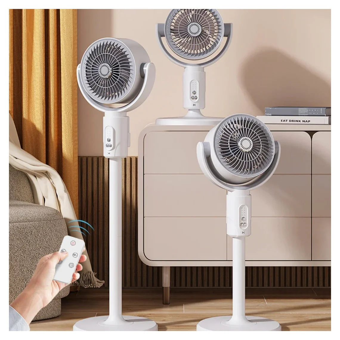 3 u 1 Pametan Ventilator sa Tajmerom