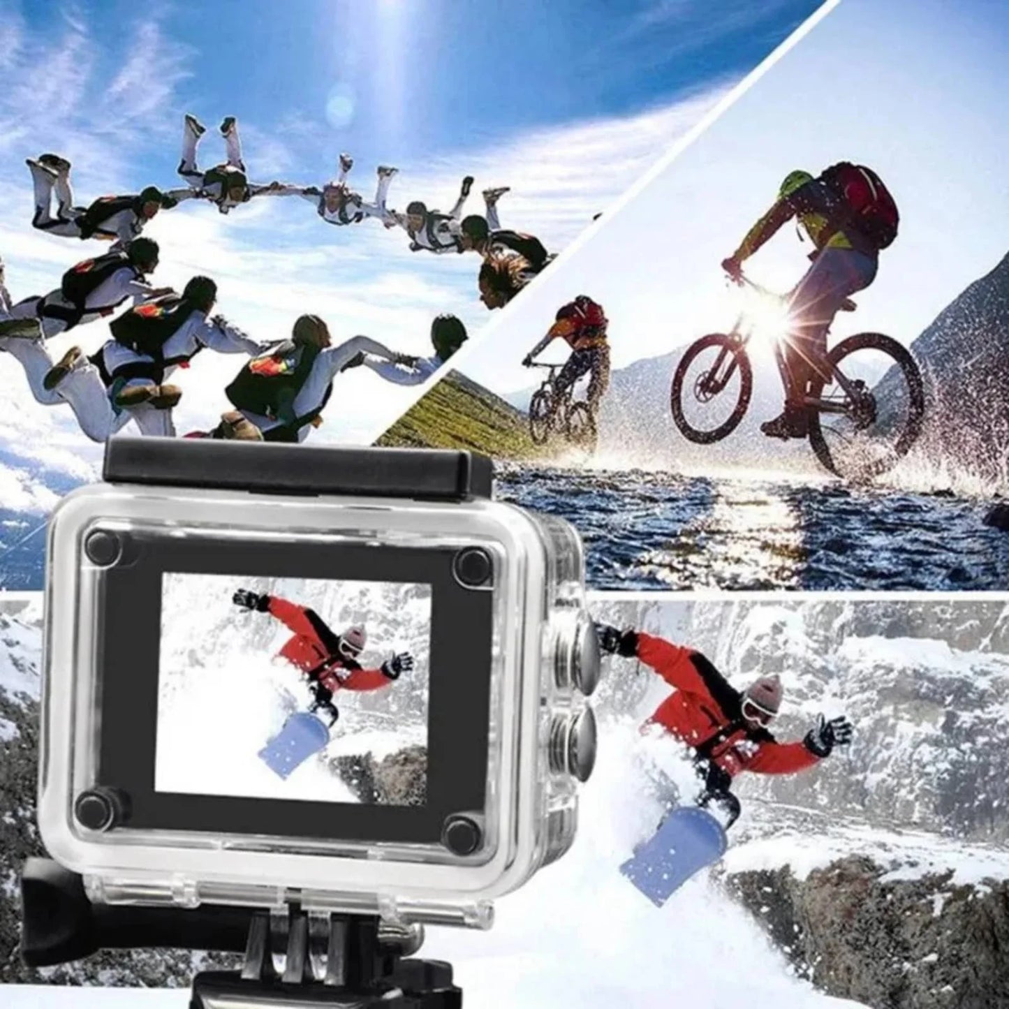 Akciona Sportska Kamera - ULTRA HD 4K WiFi