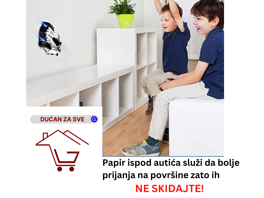 Autić Koji se Vozi po Zidu