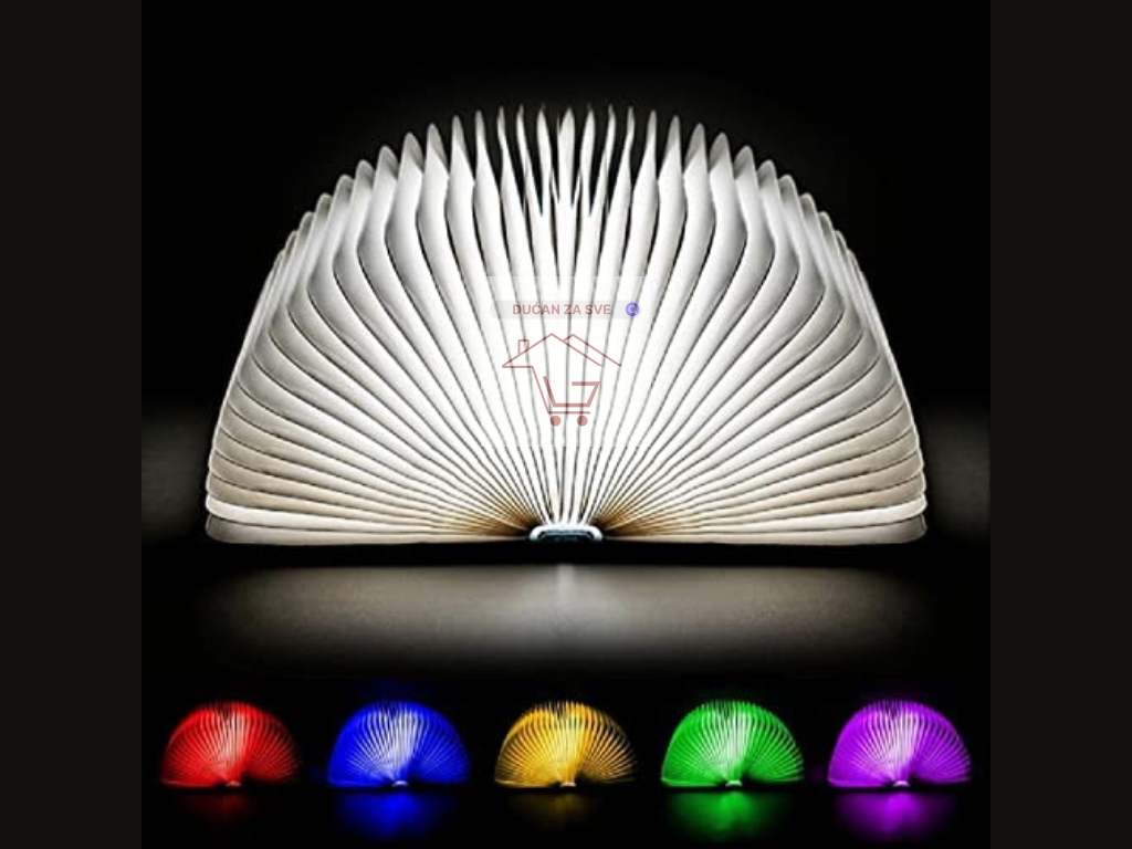 Lampa u Obliku Knjige