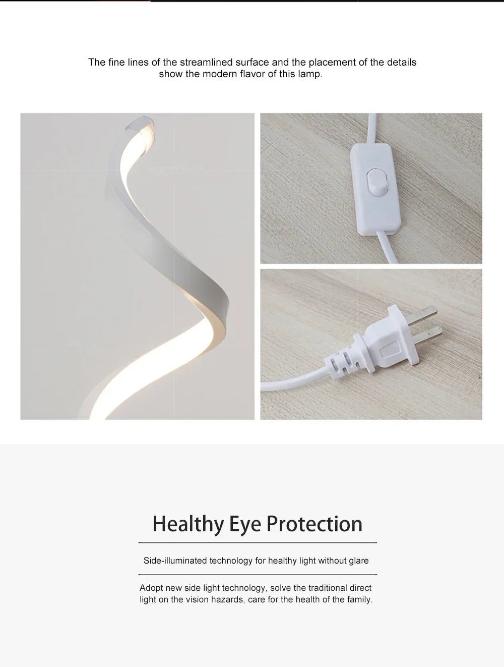 Spiralna Led Lampa ELINKUME