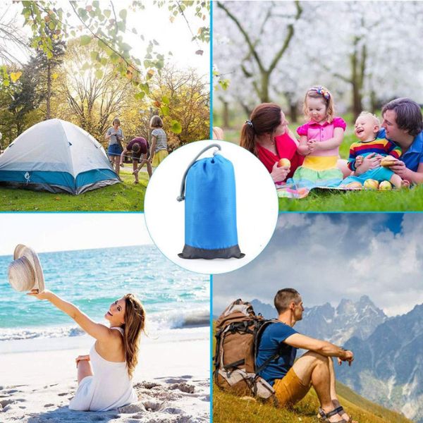 Velika Vodootporna Prostirka za Plažu, Kampovanje