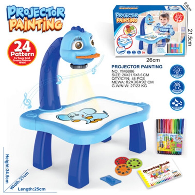 Dječiji Sto-Projektor za Crtanje