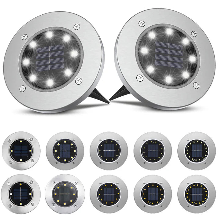 Disk Solarne Led Lampe 4 Komada