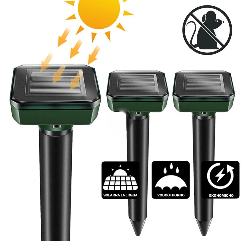 Solarni Rastjerivač Krtica i Štetočina 1+1 GRATIS!