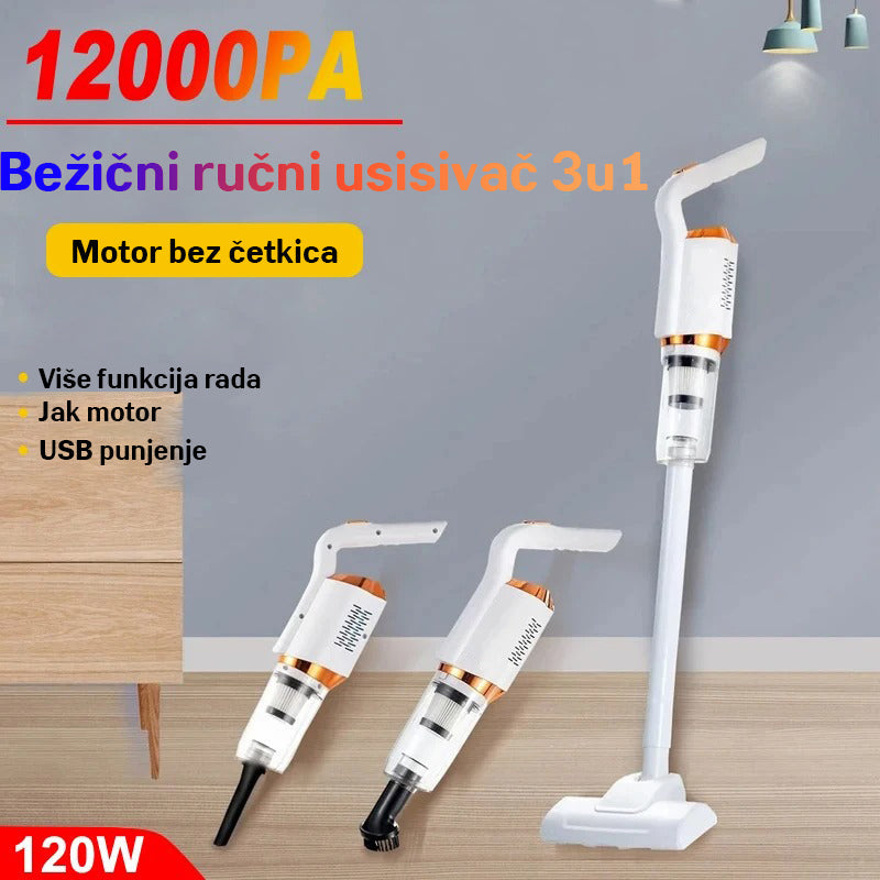 Bežični Ručni Usisivač 4 u 1