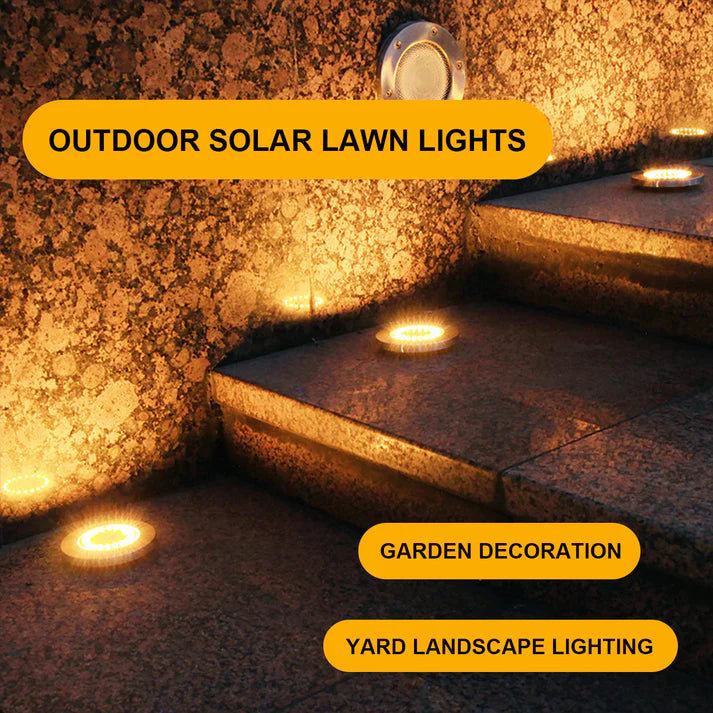 Disk Solarne Led Lampe 4 Komada