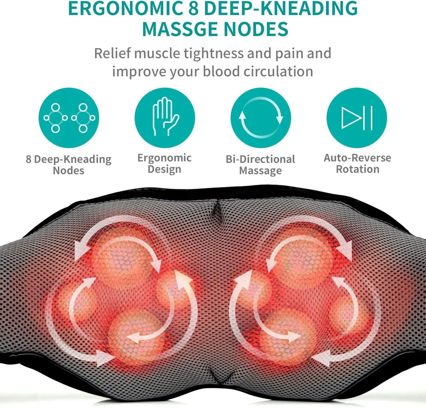 Shiatsu Masažer 3D PRO