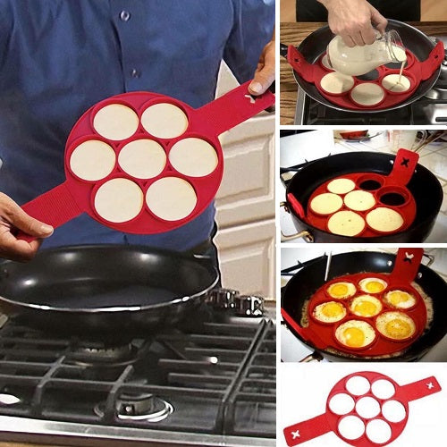 Silikonski Kalup za Palačinke, Jaja i Omlet