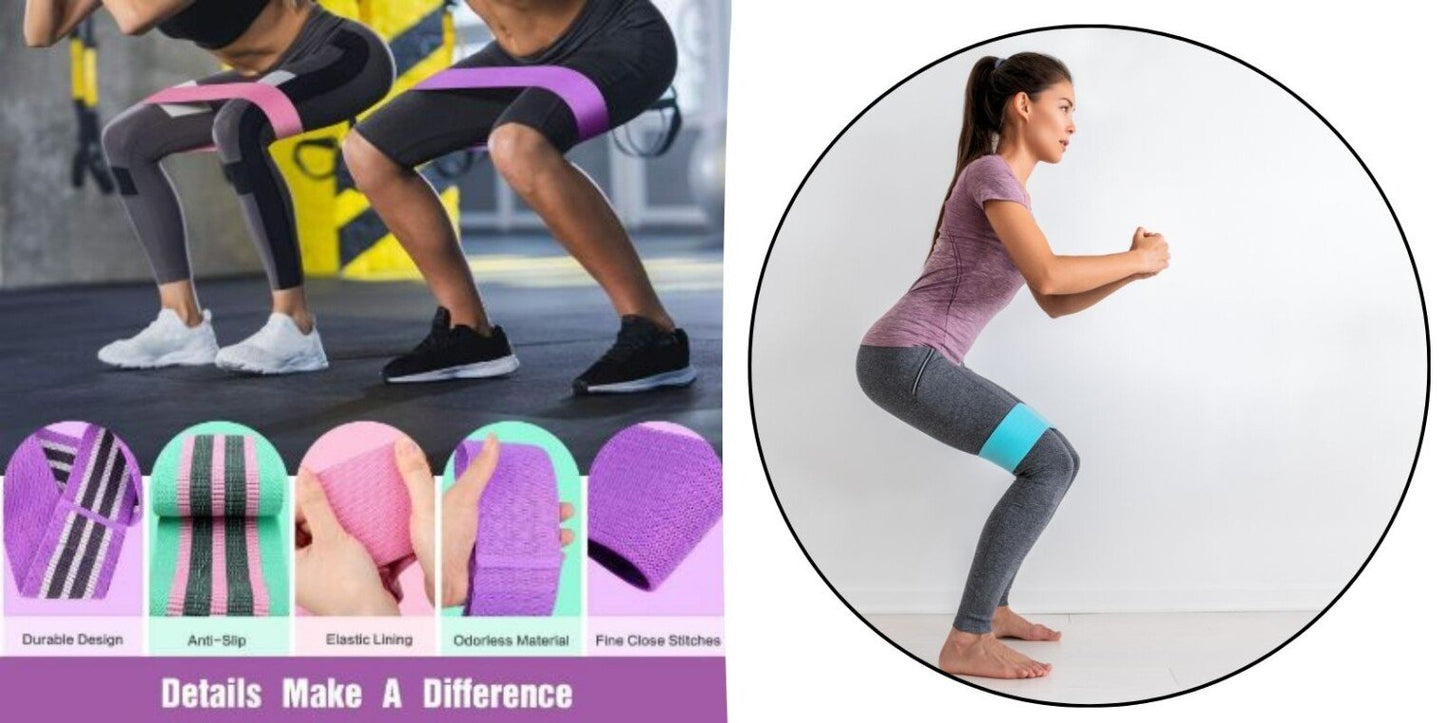 Fitnes Trake za Vežbanje FitwomenPro (3 Komada)