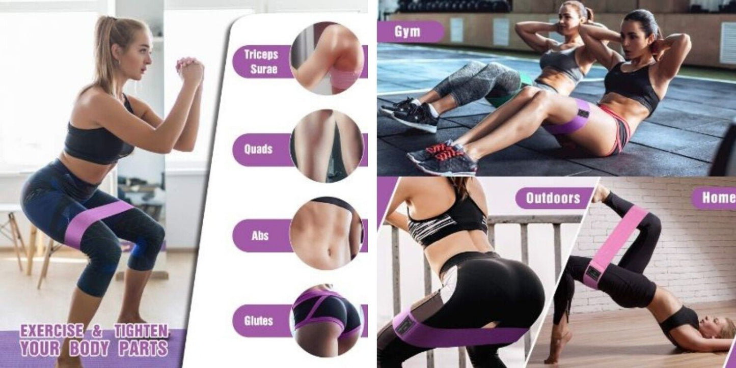 Fitnes Trake za Vežbanje FitwomenPro (3 Komada)