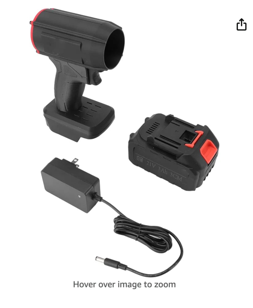 Aku Turbo Fen 2000W + DVIJE Baterije 15.000 mAh Gratis