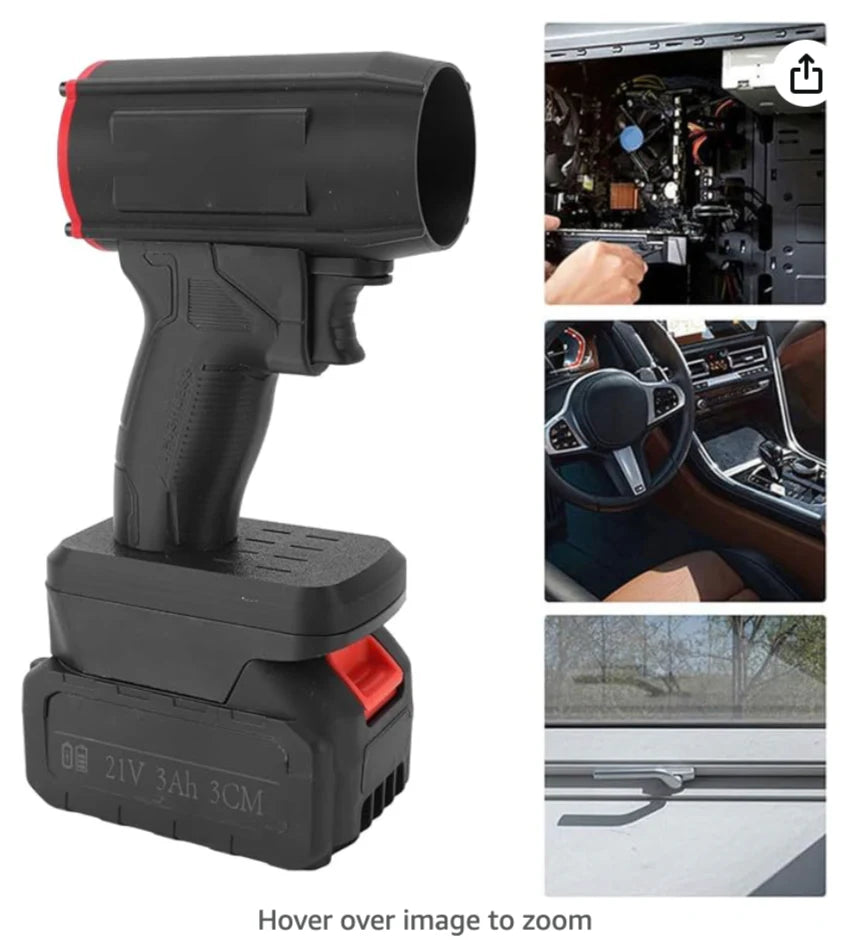 Aku Turbo Fen 2000W + DVIJE Baterije 15.000 mAh Gratis