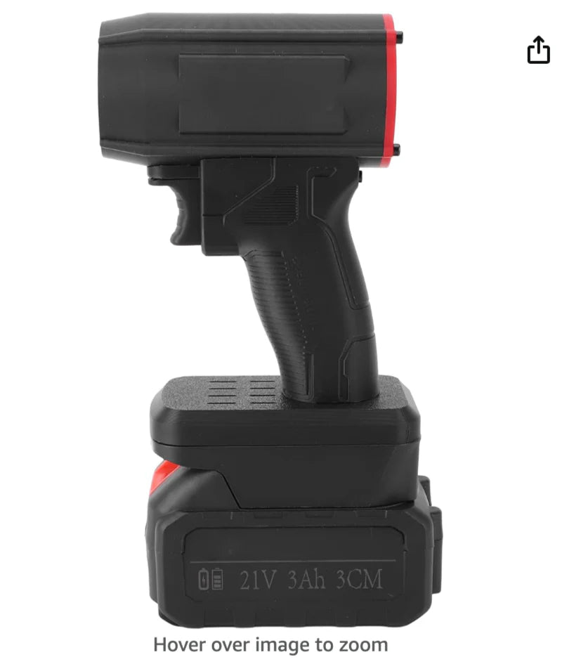 Aku Turbo Fen 2000W + DVIJE Baterije 15.000 mAh Gratis