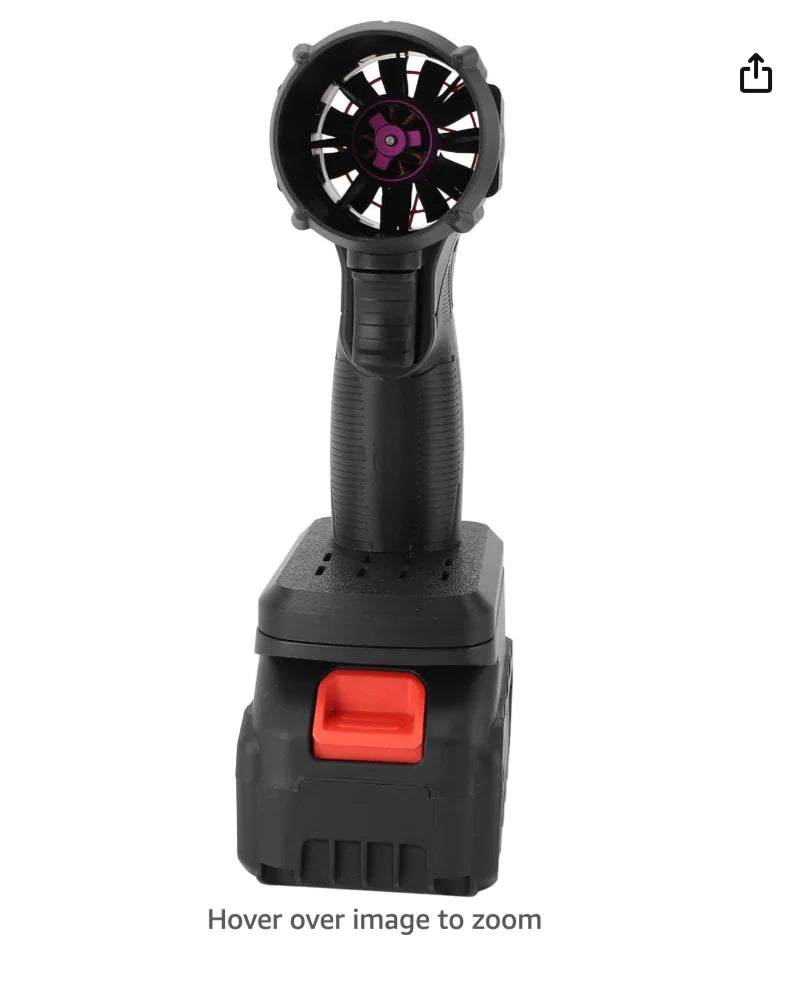 Aku Turbo Fen 2000W + DVIJE Baterije 15.000 mAh Gratis