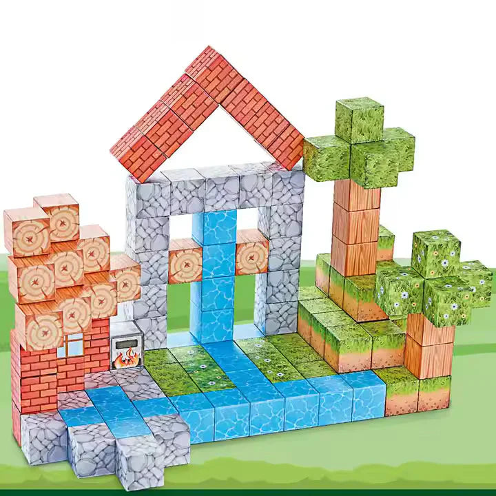 Minecraft Magnetne Kocke – Creative World Setovi (76 i 192 Dijela)