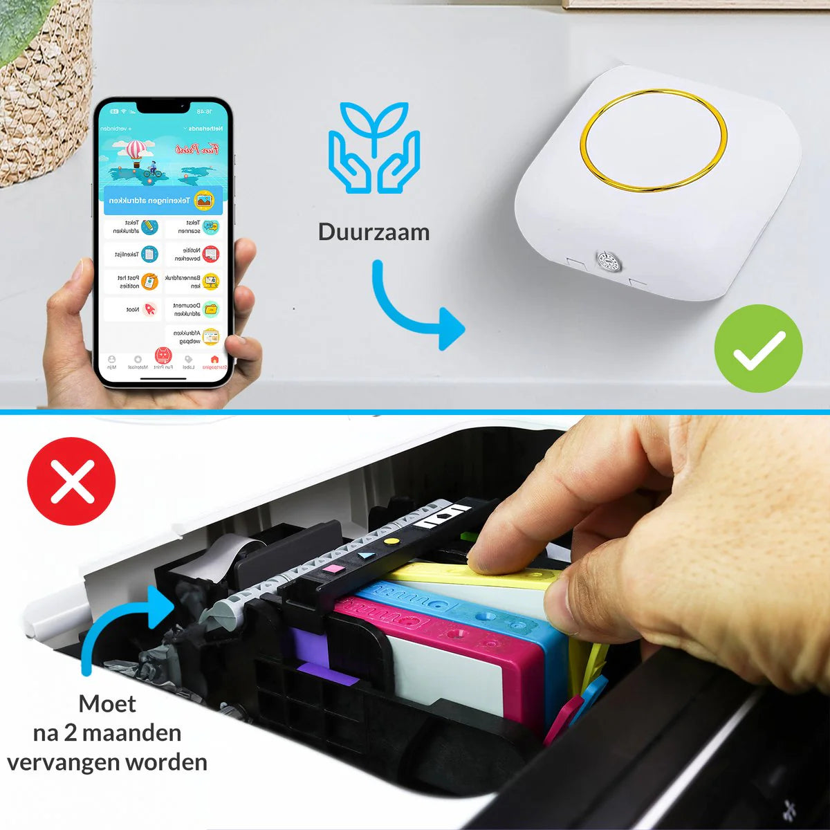 Mini Bluetooth Štampač za Telefon