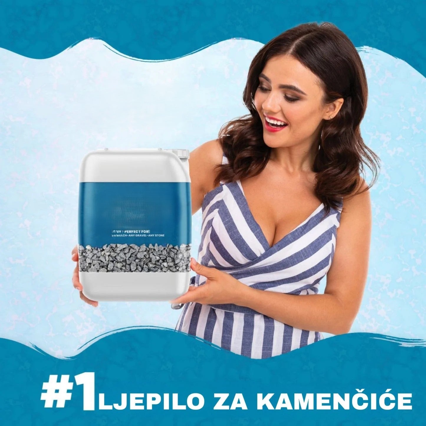 Ljepak za Kamenčiće za Uređenje Dvorišta