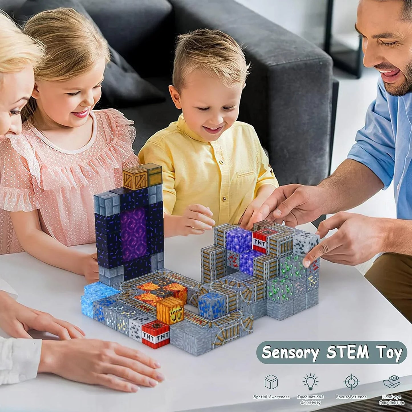 Minecraft Magnetne Kocke – Creative World Setovi (76 i 192 Dijela)
