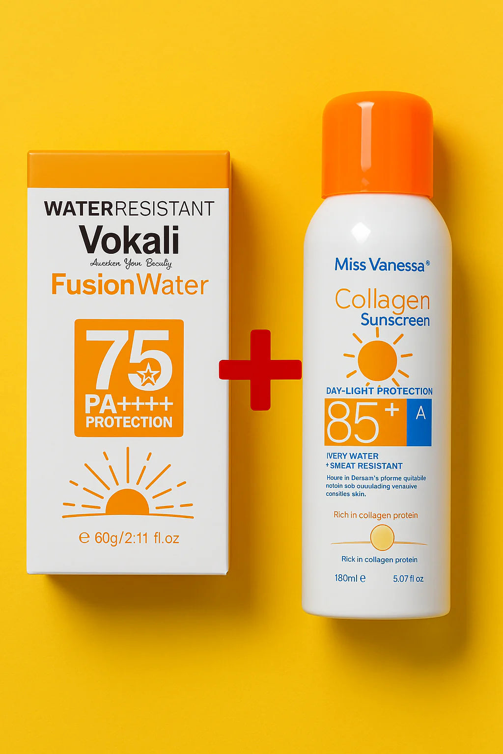 Sun Duo Zaštita: Sprej + Krema 85 + 75 SPF