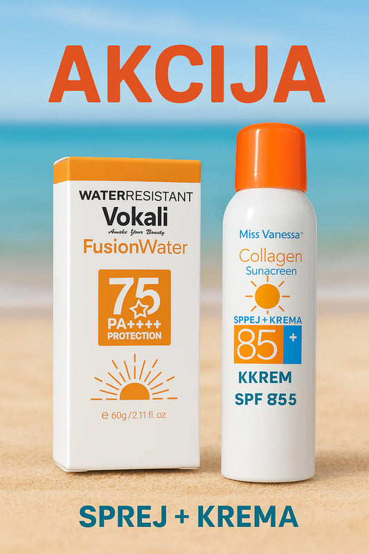Sun Duo Zaštita: Sprej + Krema 85 + 75 SPF
