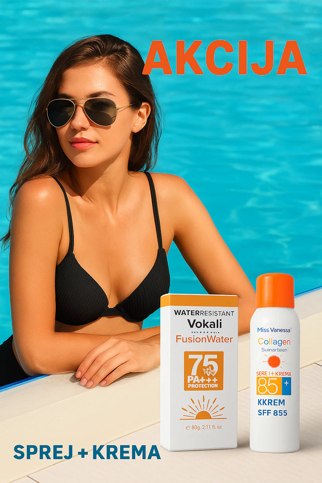 Sun Duo Zaštita: Sprej + Krema 85 + 75 SPF