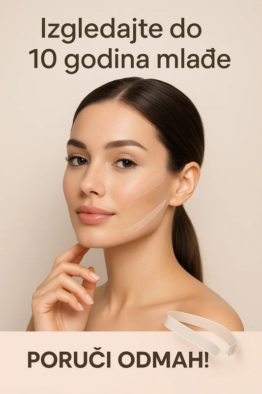 Trake za Zatezanje Lica i Podbratka (80kom) 1 + 1 GRATIS!