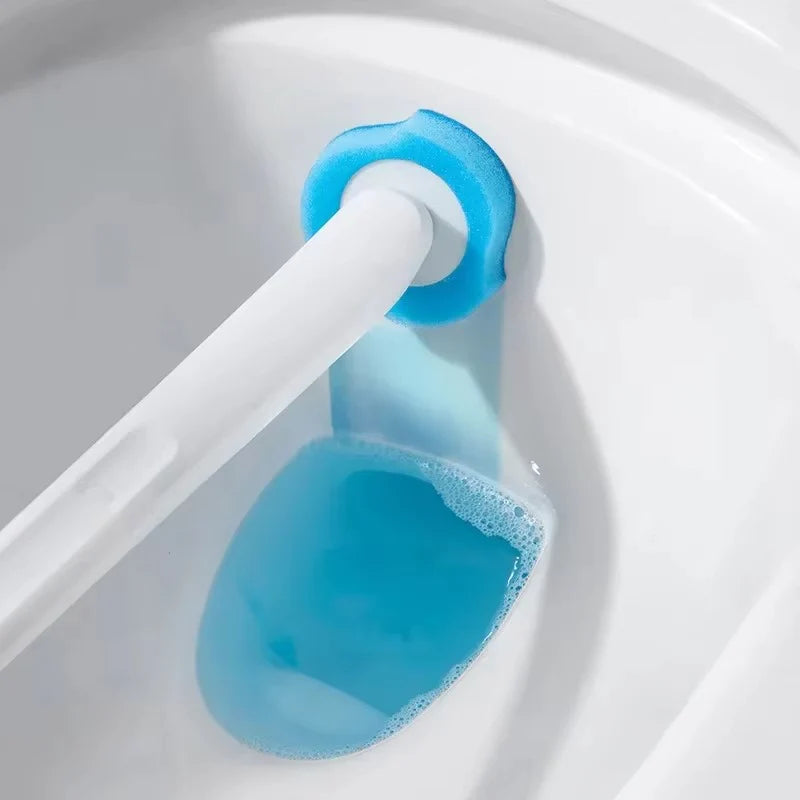 Set za Čišćenje WC Šolje sa Jednokratnim Sunđerima (8 Komada)