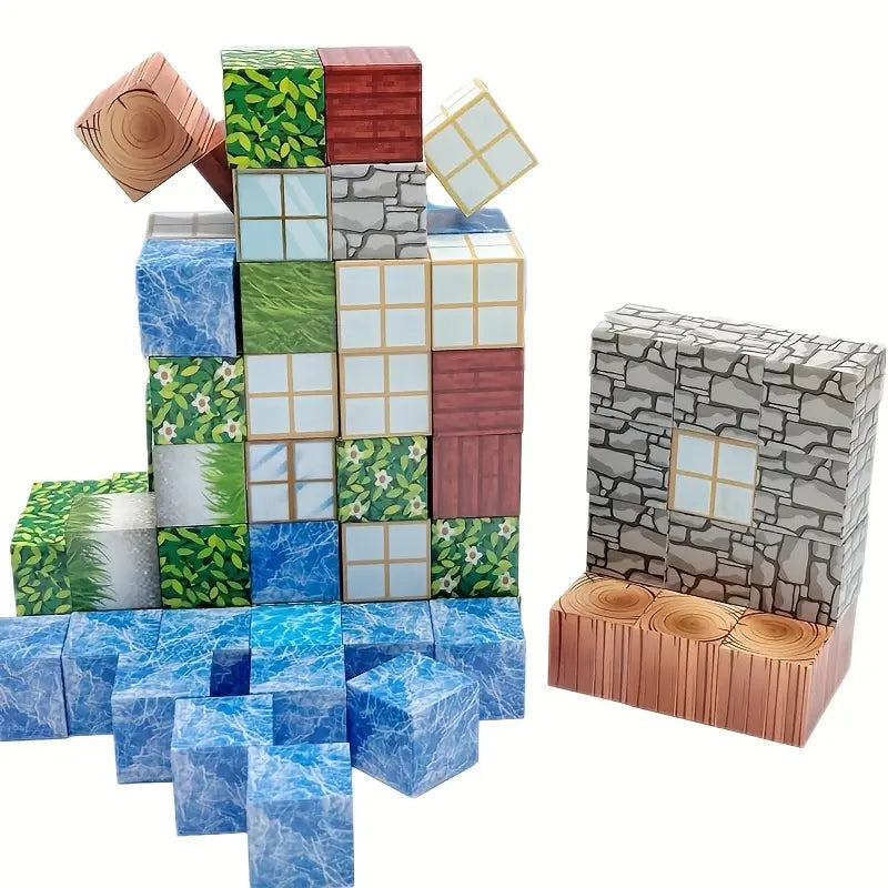 Minecraft Magnetne Kocke – Creative World Setovi (76 i 192 Dijela)