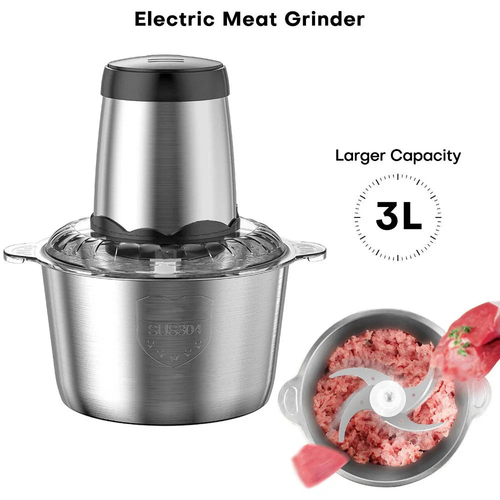 Električni Blender za Meso i Povrće 3L