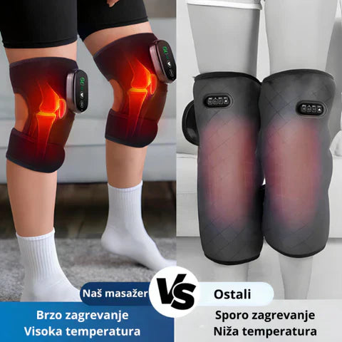 Električni Masažer 3u1 za Koljeno, Lakat i Ramena